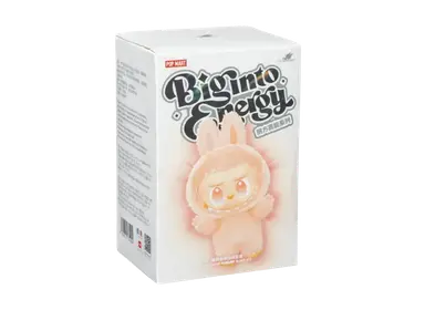 ポップマート ザ モンスターズ (ラブブ) ビッグイントゥエナジー シリーズ ぬいぐるみペンダント[ピース] - Image 1