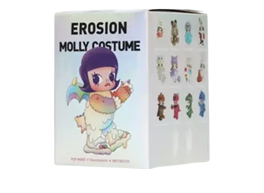 ポップマート MOLLY x INSTINCTOY EROSION MOLLY COSTUME シリーズ [ピース] - Image 1