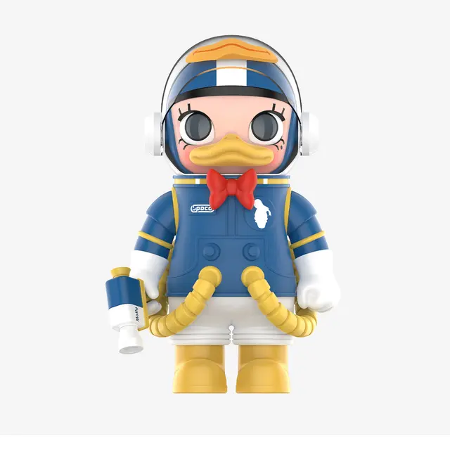 POP MART MEGA Collection 400% SPACE MOLLY Donald Duck - Image 1