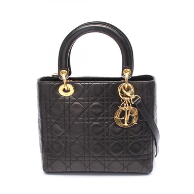 クリスチャンディオール LADY DIOR レディディオール ハンドバッグ バッグ レディース