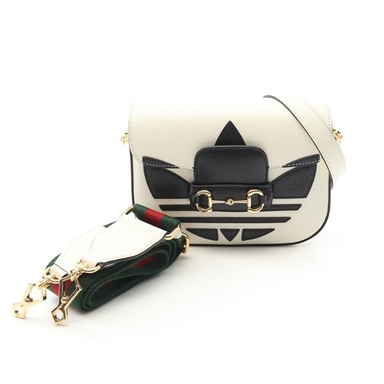 グッチ GUCCI × adidas ホースビット 1955 ショルダーバッグ バッグ レディース 658574