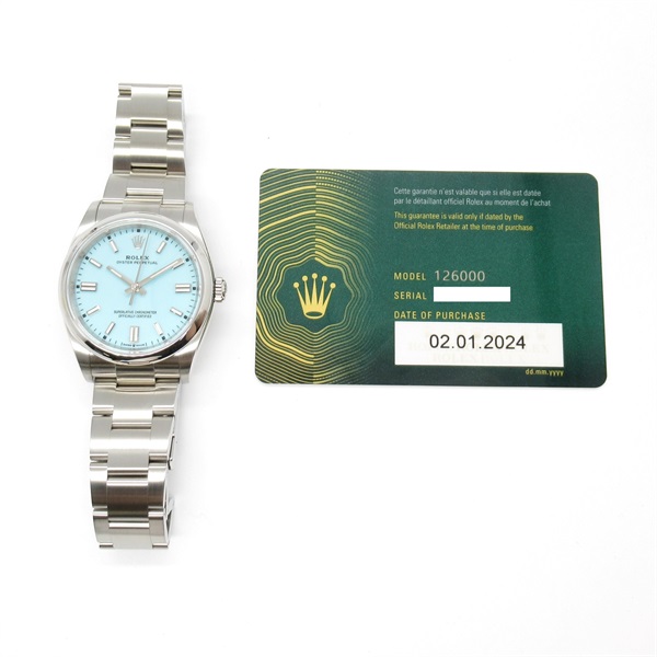 ロレックス オイスター パーペチュアル ランダム番 腕時計 ウォッチ 腕時計 時計 メンズ 126000 - Image 8
