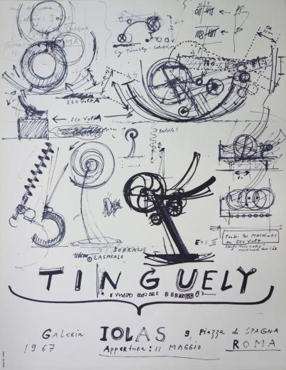 Tinguely (個展ポスター)Tinguely (exhibition poster)|ジャン・ティンゲリーJean Tinguely